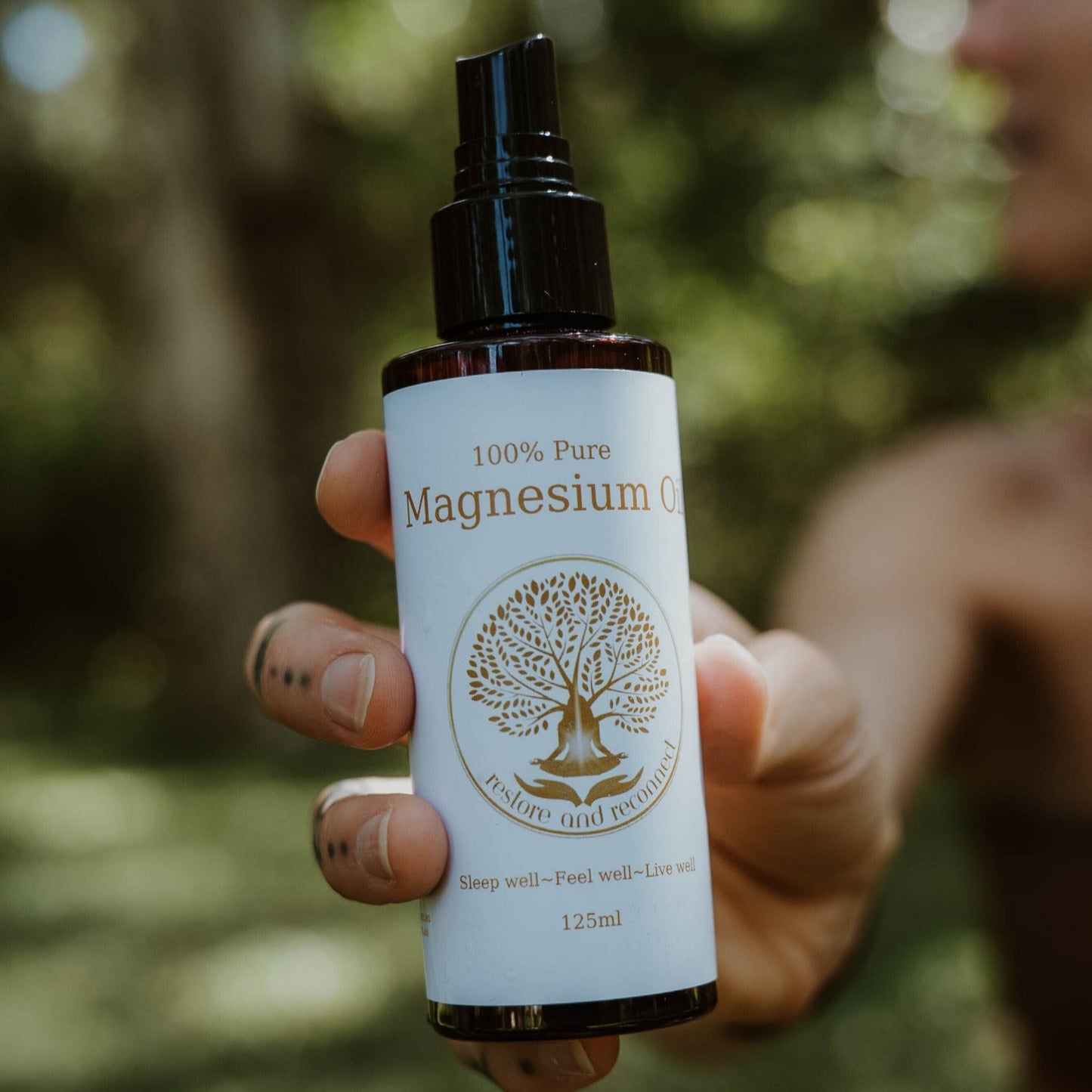 magnesium oil for sleep and stress and anxie relief